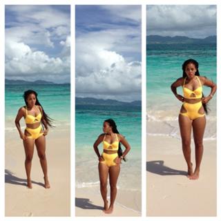 Angela Simmons feet photo thumbnail