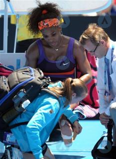 Serena Williams feet photo thumbnail