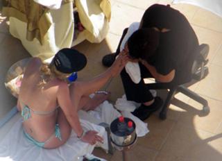 Britney Spears feet photo thumbnail