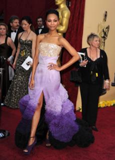 Zoe Saldana feet photo thumbnail