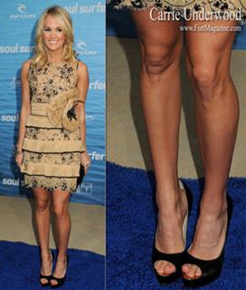 Carrie Underwood feet photo thumbnail