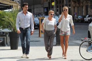 Michelle Hunziker feet photo thumbnail