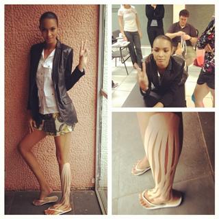 Lais Ribeiro feet photo thumbnail