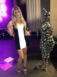 Genie Bouchard feet photo 2