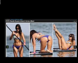 Claudia Romani feet photo thumbnail