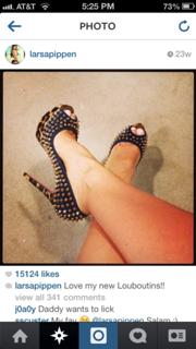 Larsa Pippen feet photo thumbnail