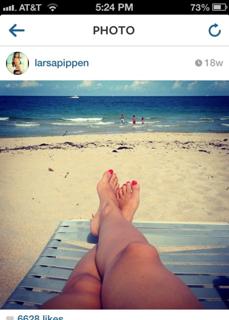 Larsa Pippen feet photo thumbnail