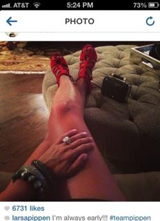 Larsa Pippen feet photo thumbnail