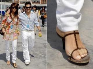 Paula Echevarría feet photo thumbnail