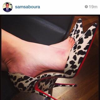 Giada De Laurentiis feet photo thumbnail