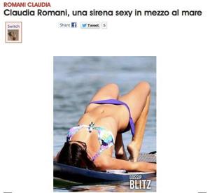 Claudia Romani feet photo thumbnail
