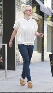Britney Spears feet photo thumbnail