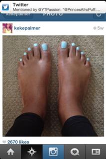 Keke Palmer feet photo thumbnail