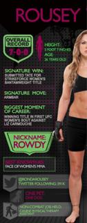 Ronda Rousey feet photo thumbnail