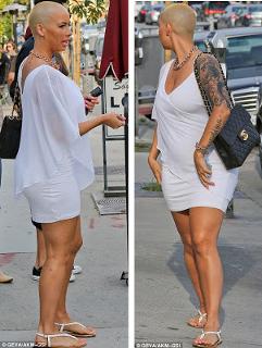 Amber Rose feet photo thumbnail