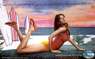 Gisele Bündchen feet photo thumbnail
