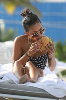 Karrueche Tran feet photo thumbnail