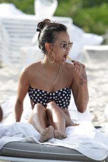 Karrueche Tran feet photo thumbnail