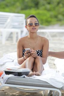 Karrueche Tran feet photo thumbnail