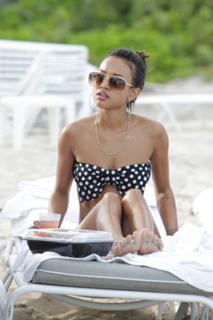 Karrueche Tran feet photo thumbnail