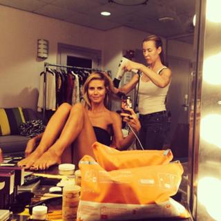 Heidi Klum feet photo thumbnail