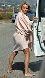 Pamela Anderson feet photo thumbnail