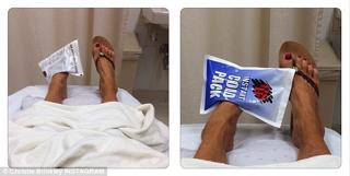 Christie Brinkley feet photo thumbnail