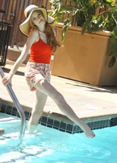 Katherine McNamara feet photo thumbnail