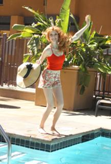 Katherine McNamara feet photo thumbnail