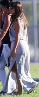 Lea Michele feet photo thumbnail