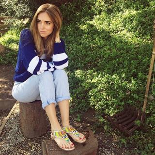Chiara Ferragni feet photo thumbnail