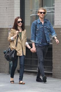 Lily Collins feet photo thumbnail