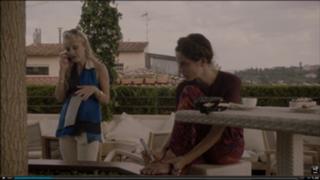 Kaya Scodelario feet photo thumbnail