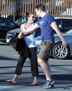 Lea Michele feet photo thumbnail