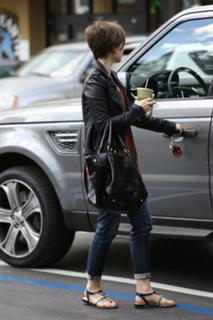 Lily Collins feet photo thumbnail