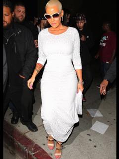 Amber Rose feet photo thumbnail
