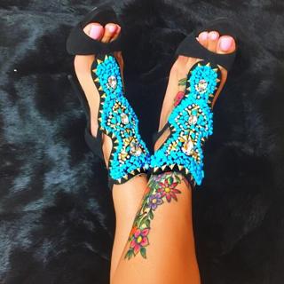 Blac Chyna feet photo thumbnail