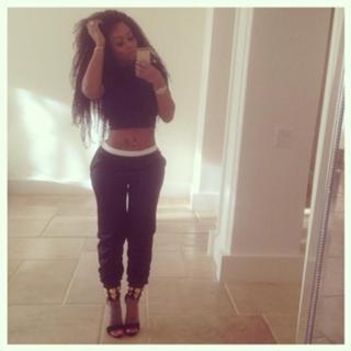 Blac Chyna feet photo thumbnail