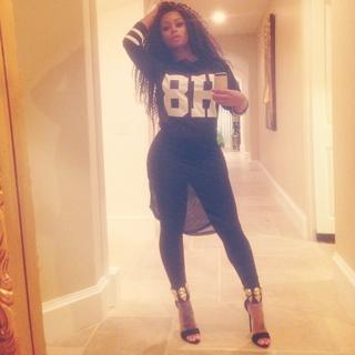 Blac Chyna feet photo thumbnail
