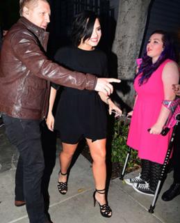 Demi Lovato feet photo thumbnail