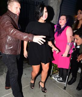 Demi Lovato feet photo thumbnail