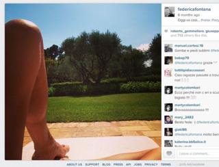 Federica Fontana feet photo thumbnail