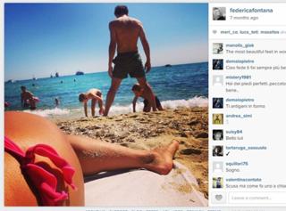 Federica Fontana feet photo thumbnail
