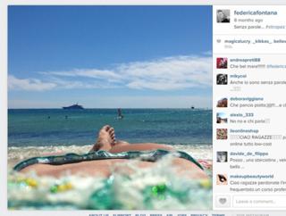Federica Fontana feet photo thumbnail