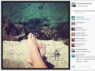 Federica Fontana feet photo thumbnail