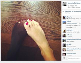 Federica Fontana feet photo thumbnail