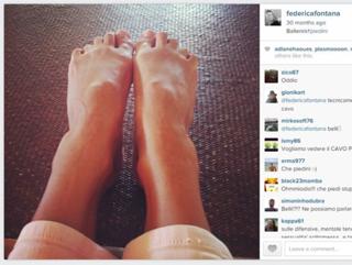 Federica Fontana feet photo thumbnail