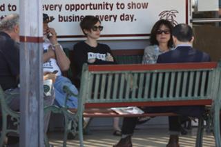 Lily Collins feet photo thumbnail