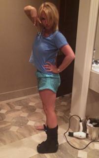Britney Spears feet photo thumbnail