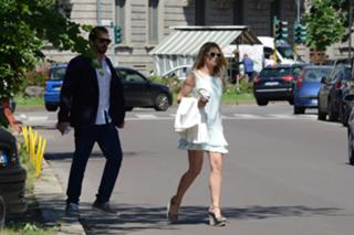 Michelle Hunziker feet photo thumbnail